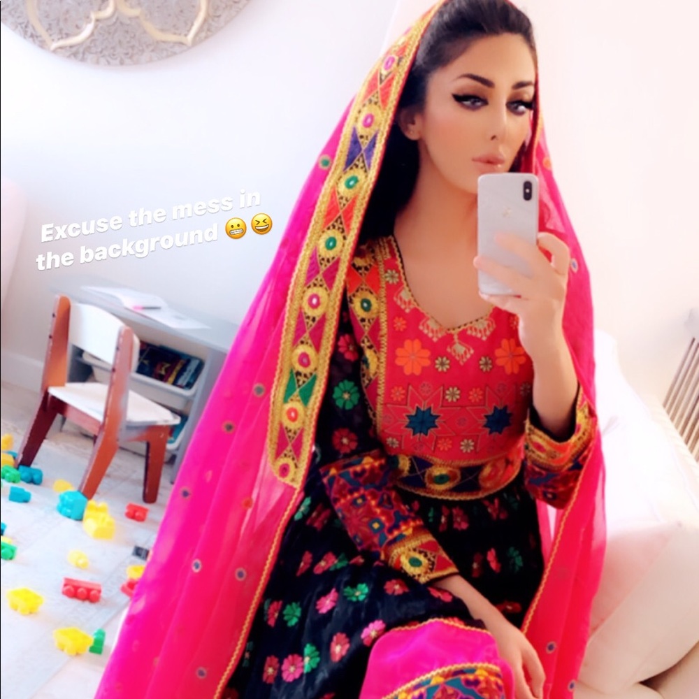 Afghani dress, Indian dress, Pakistani dress Eid